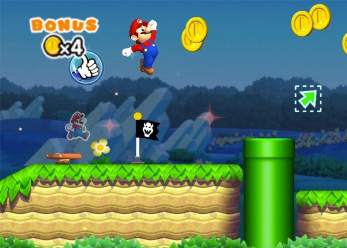 Super Mario Run interfaz