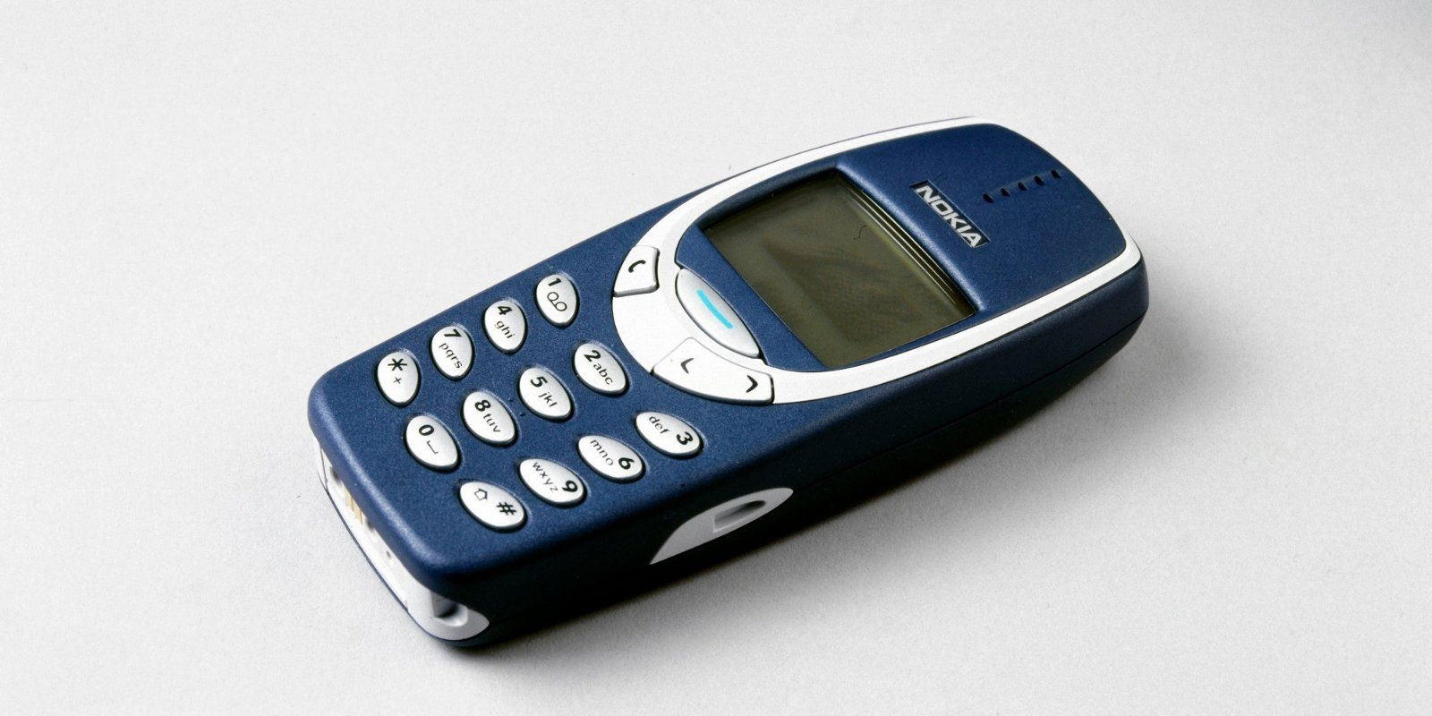 Nokia 3310 mobile phone, 2000.