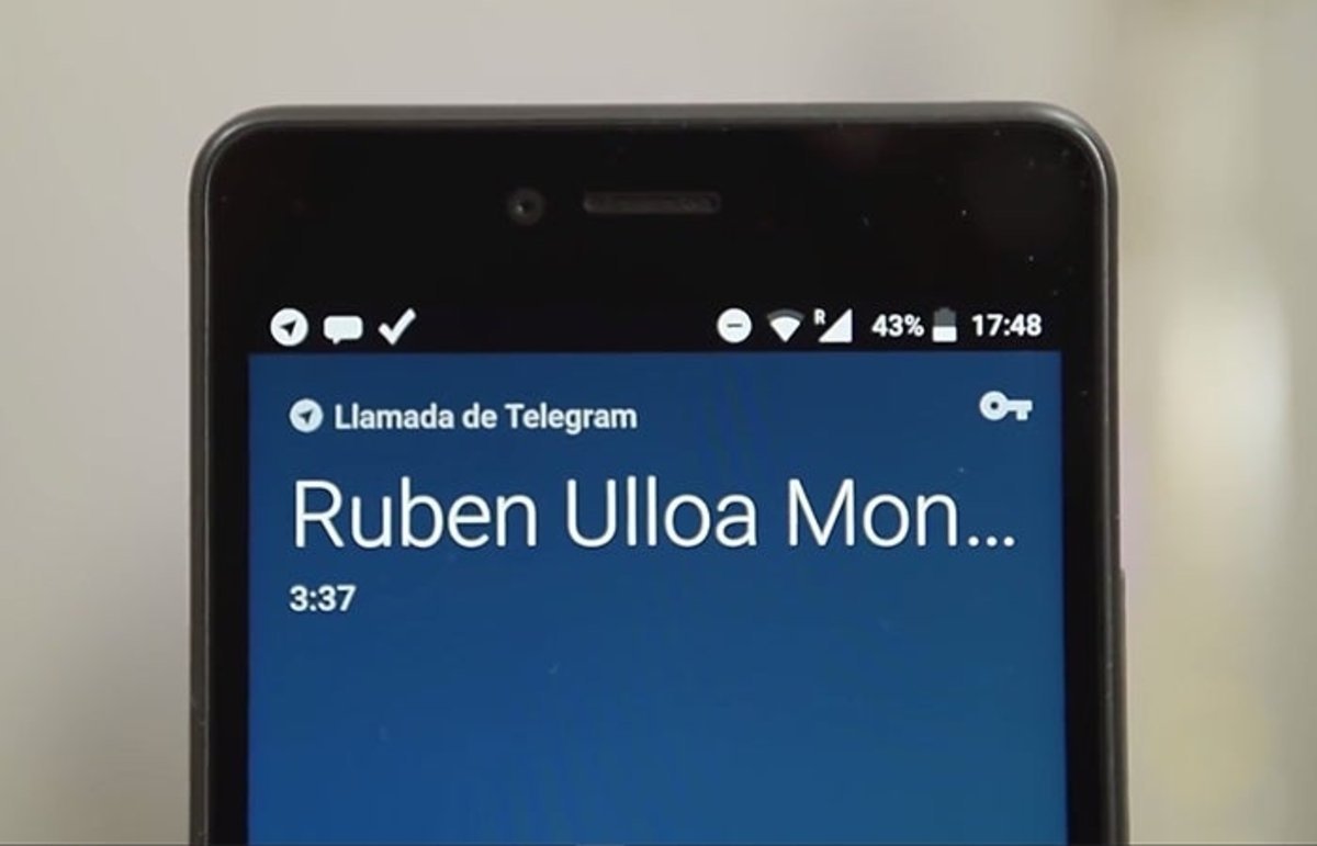 Consumo de batería en llamadas de Telegram