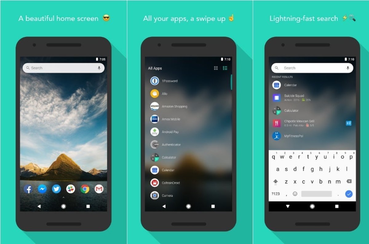 Evie Launcher para Android