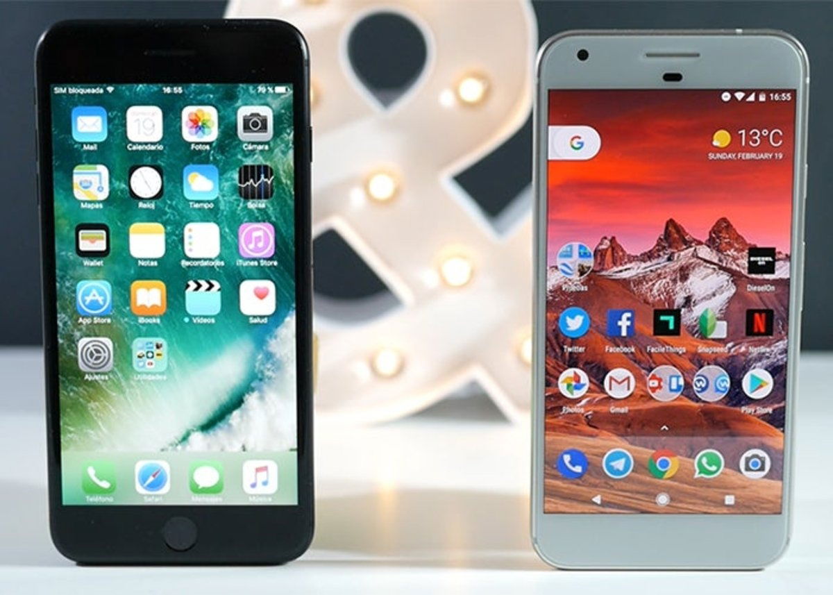 Google Pixel XL vs iPhone 7 Plus, comparativa de pantallas, diseño y especificaciones