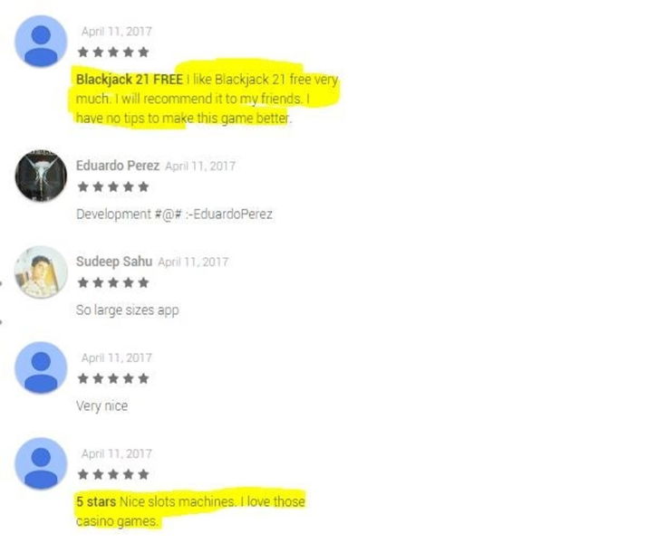 Google tiene un serio problema con las reviews falsas en Google Play