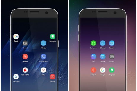 Descarga gratis los iconos del Samsung Galaxy S8 en tu Android