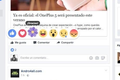 ¿Qué significa la reacción de la flor que ha aparecido en Facebook? ¿Qué significa la reacción de la flor que ha aparecido en Facebook?