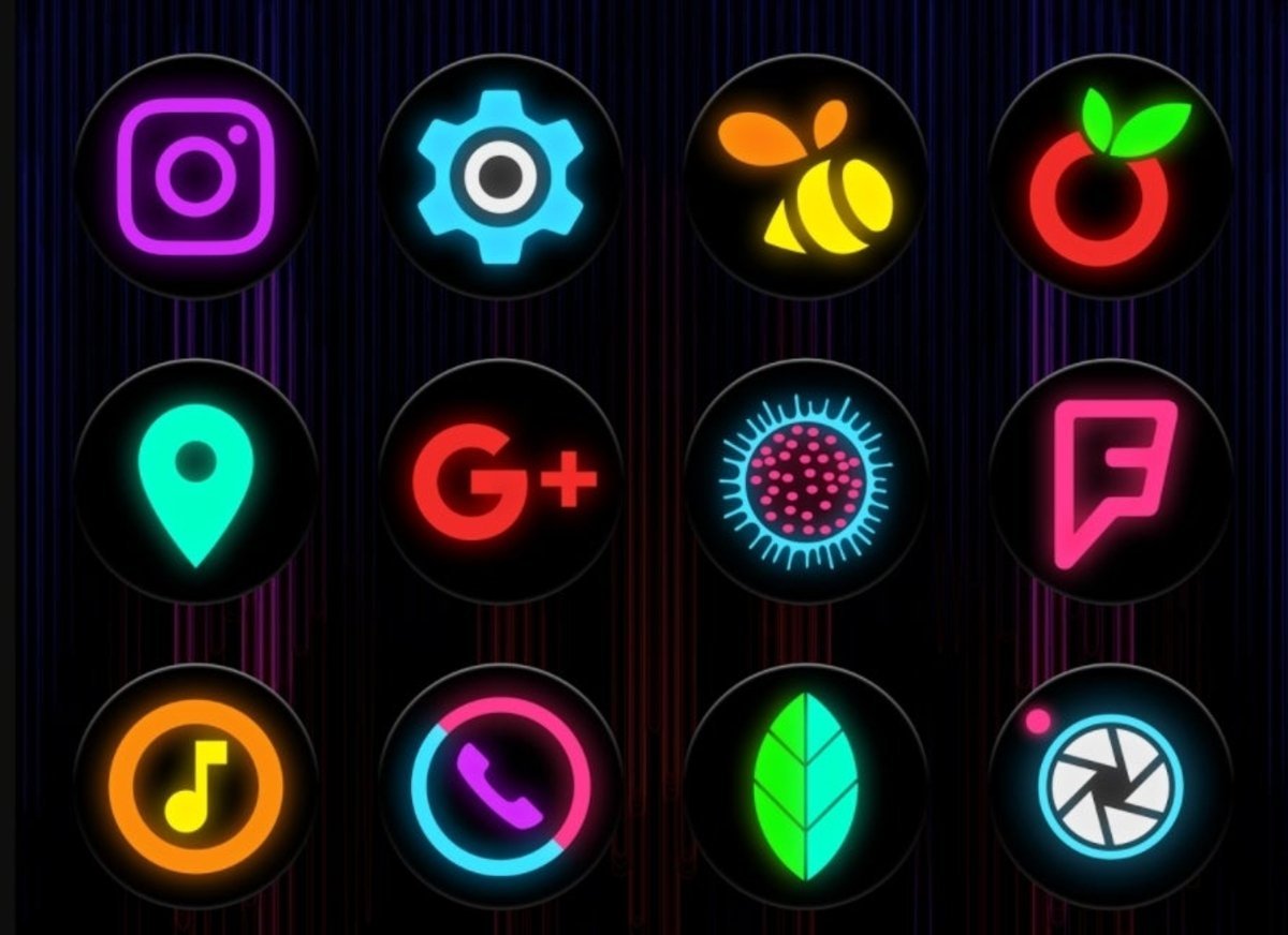 Neon Glow C para Android gratis