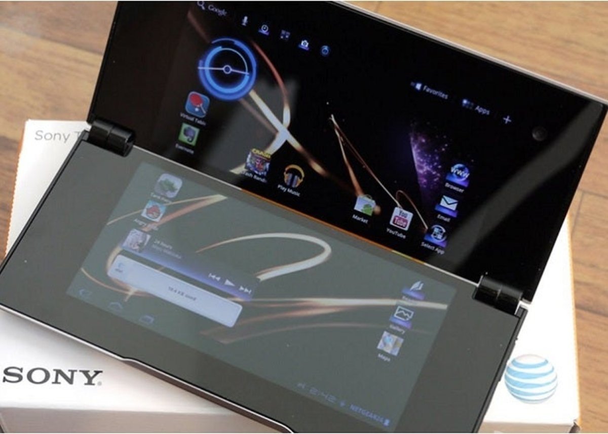 Sony tablet p plegable