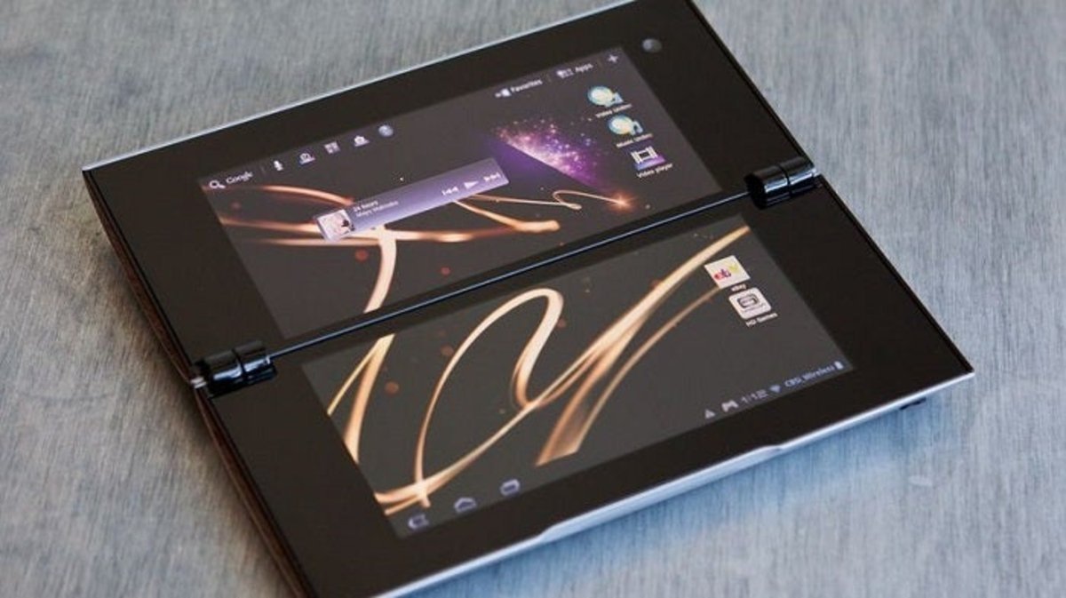 tablet plegable sony tablet p
