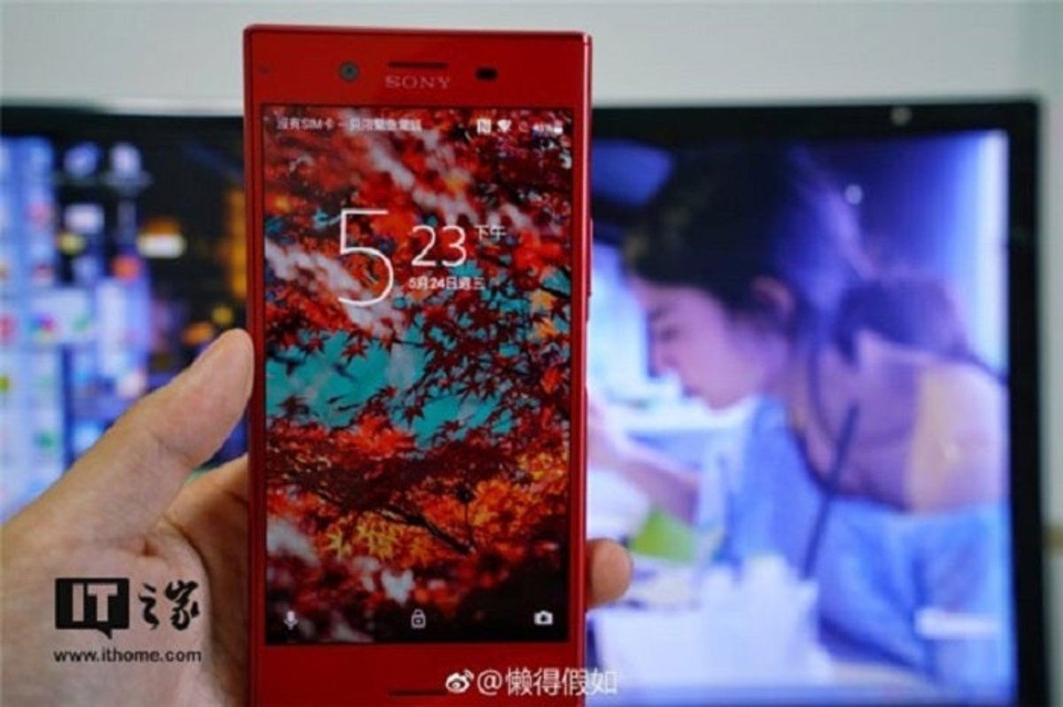 xperia xz premium color rojo