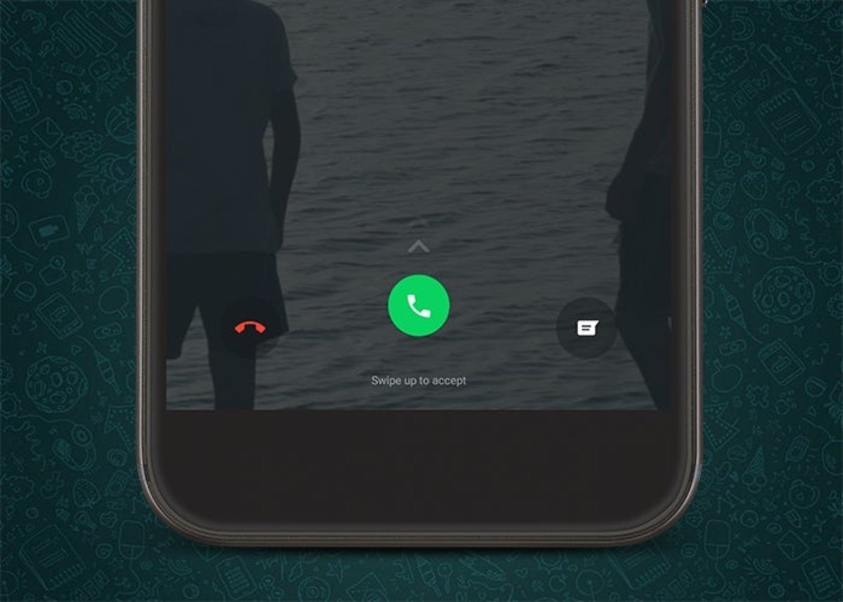 Nueva interfaz de WhatsApp para llamadas