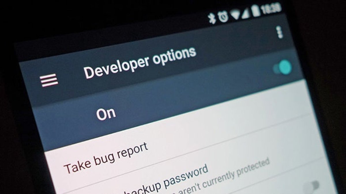 Opciones Desarrollo Android