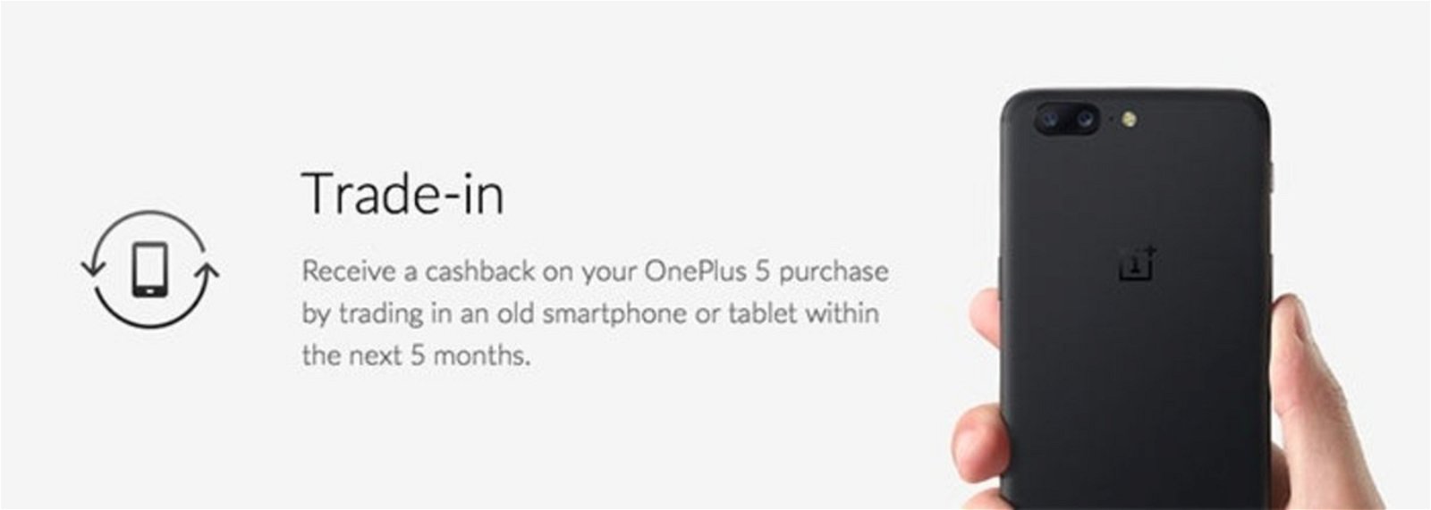 Programa de intercambio del OnePlus 5