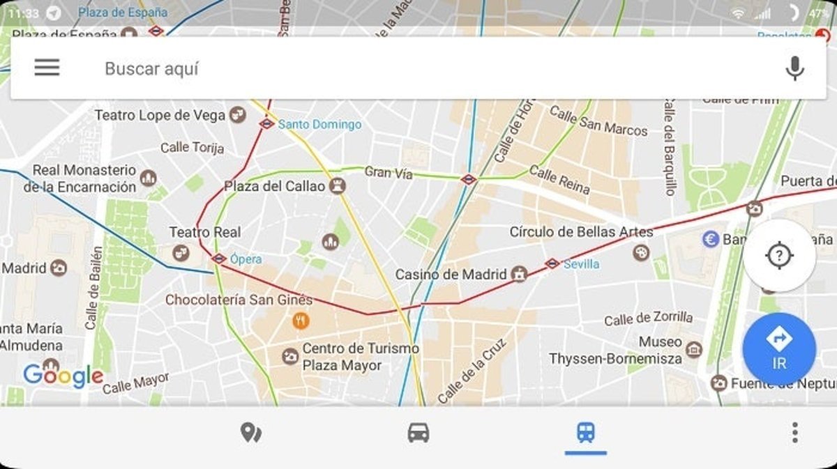 google maps metro