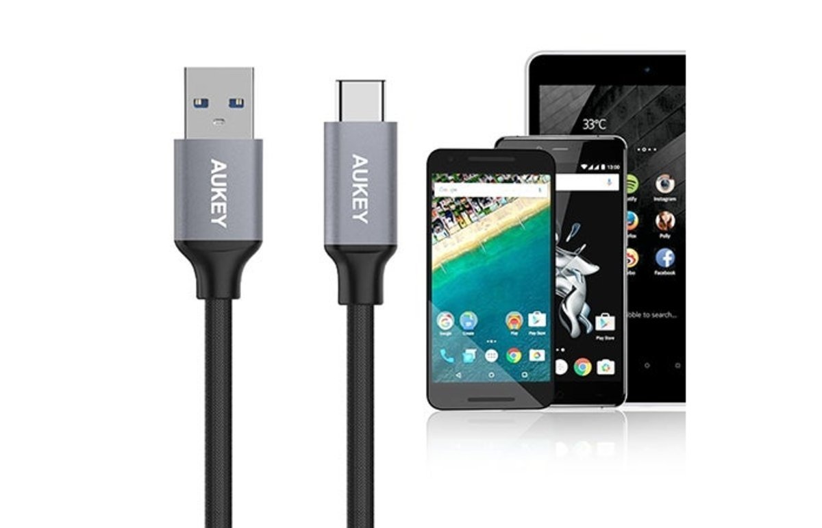 Cable USB Tipo C Aukey Amazon Prime Day
