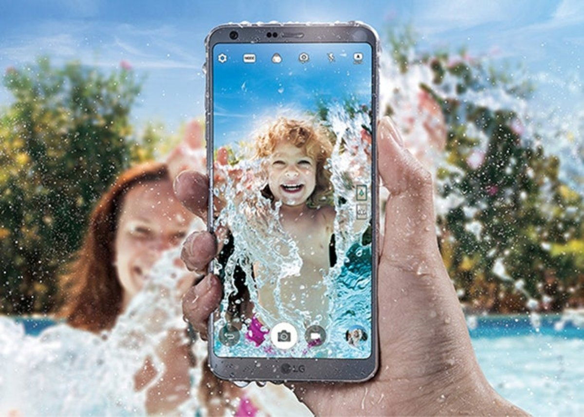 LG G6 resistente al agua