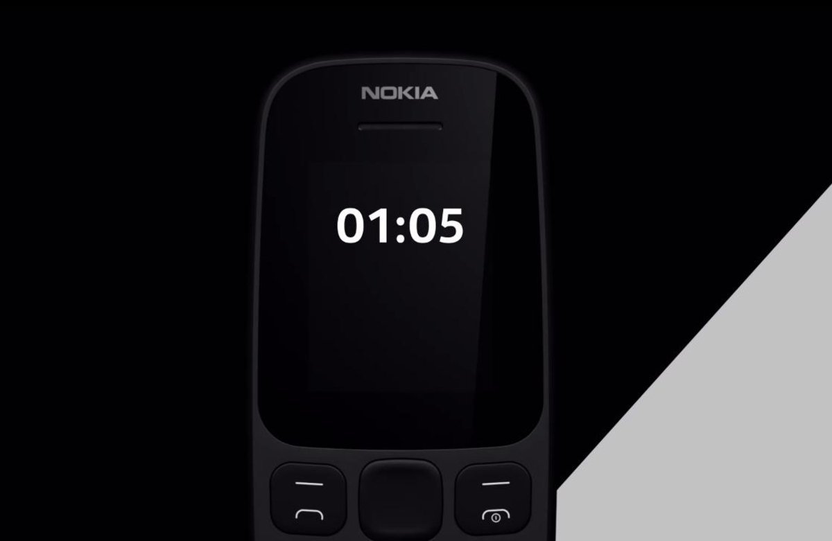 Nokia 105 pantalla
