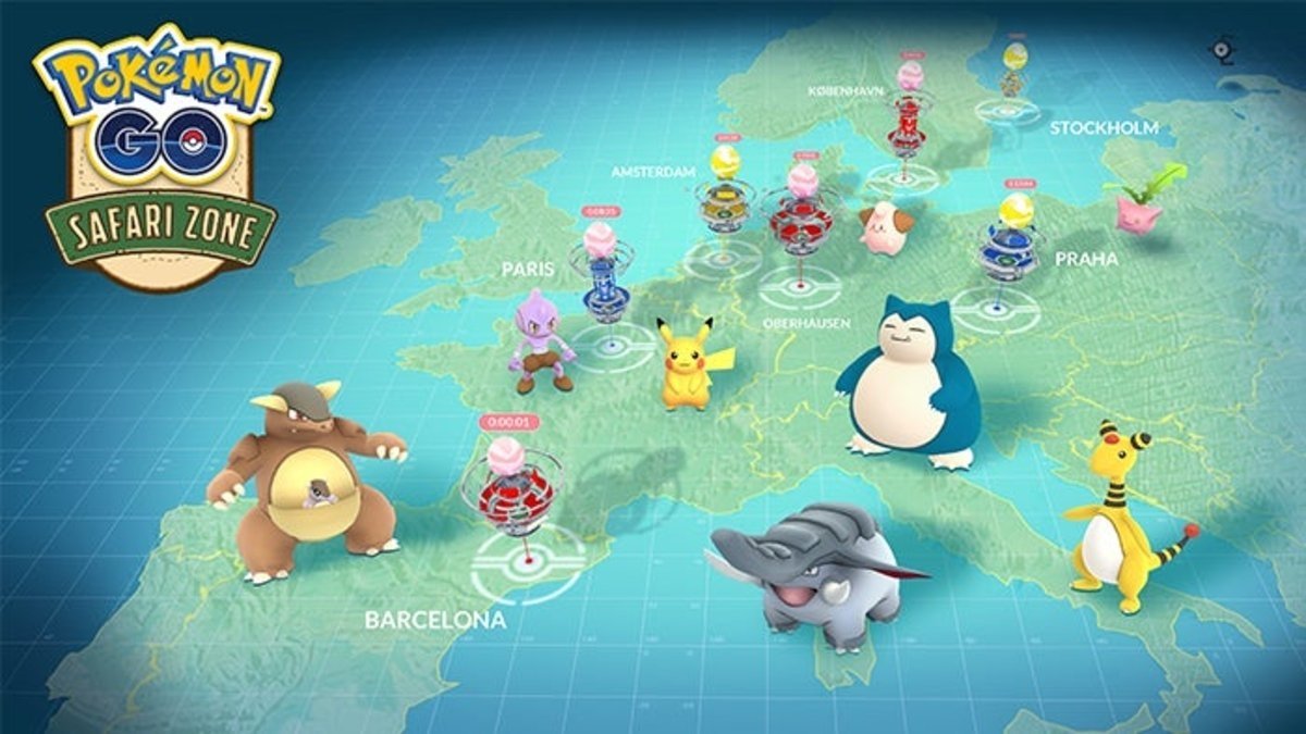 Pokemon GO, eventos en Europa