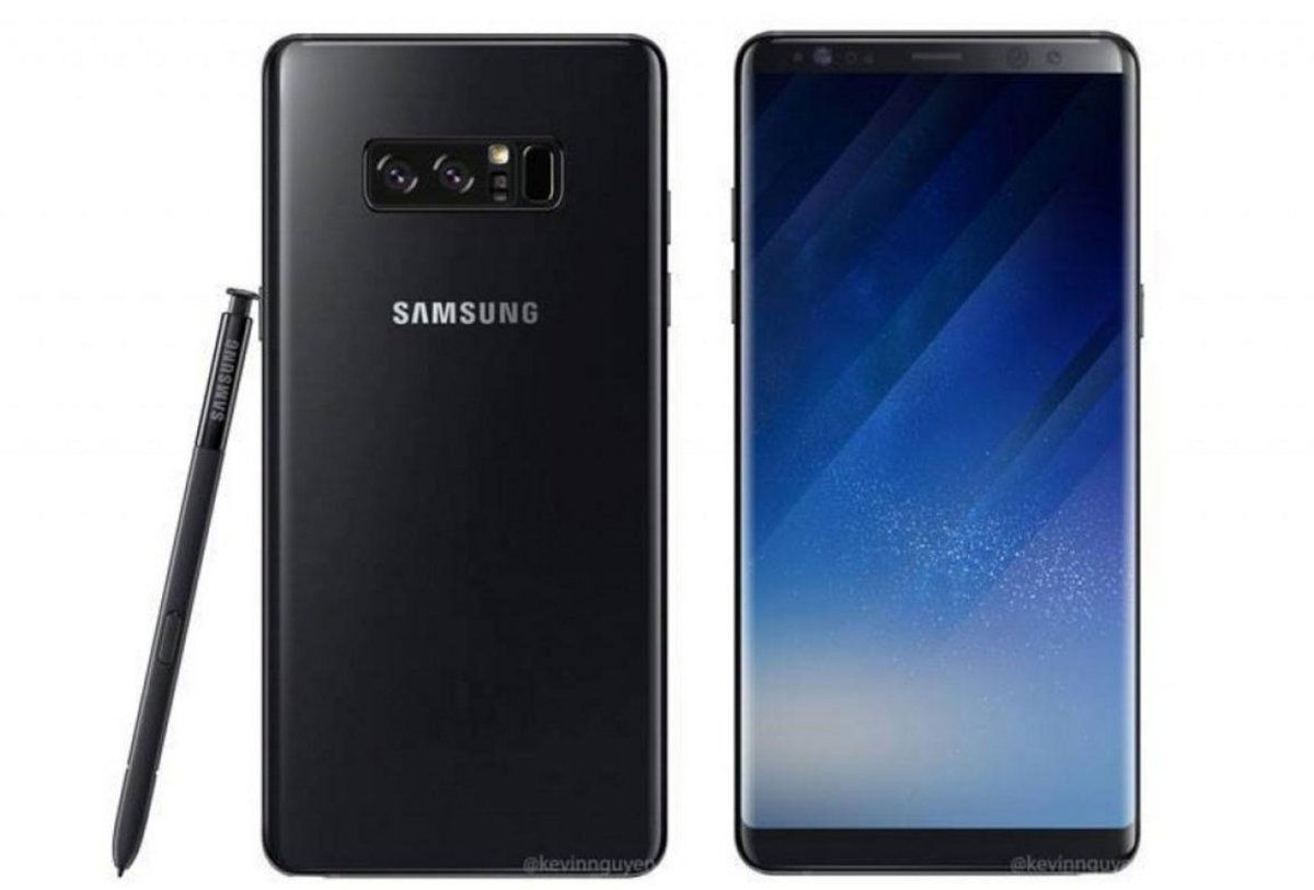 Samsung Galaxy Note8 filtración