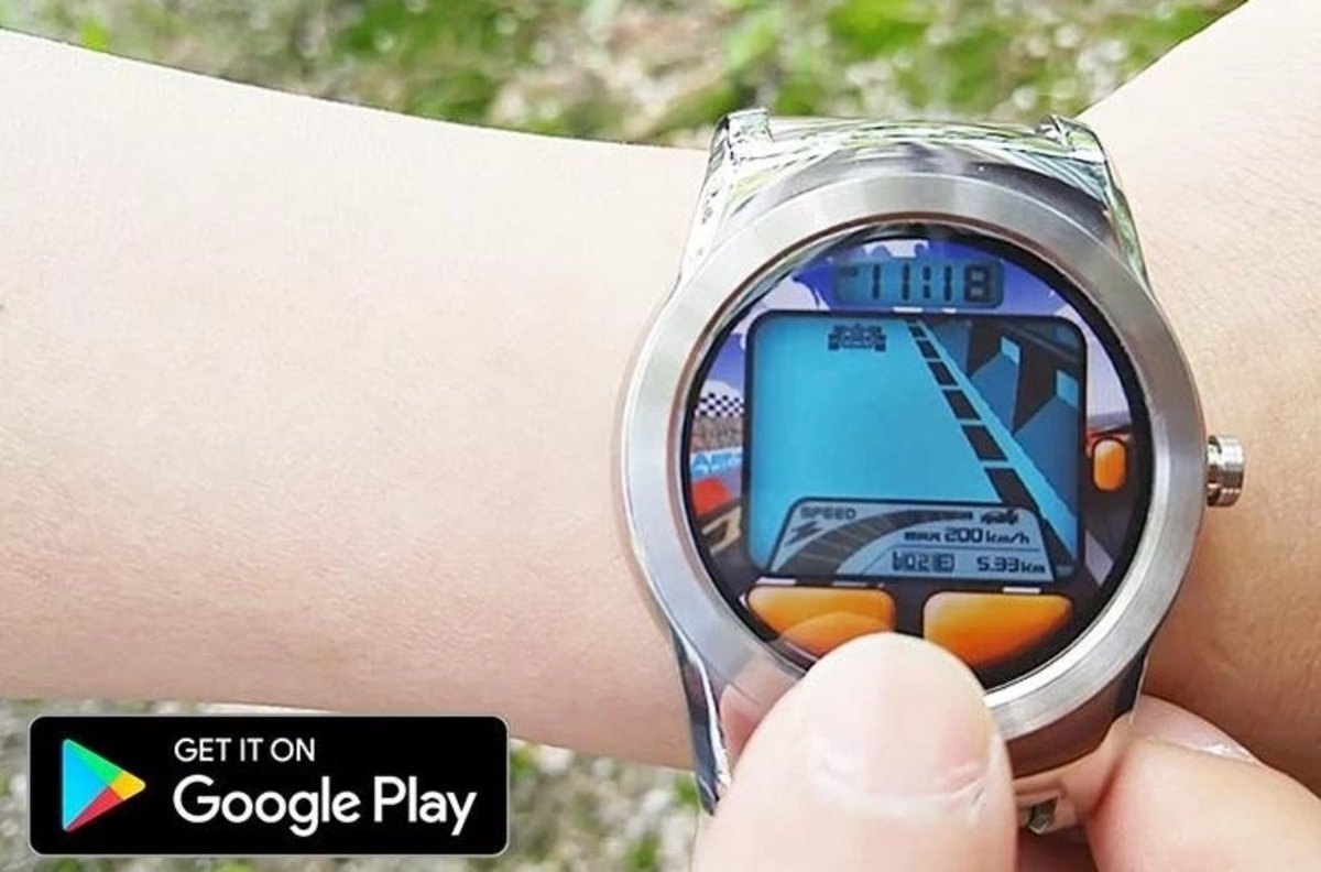 Watch Face Game Racer