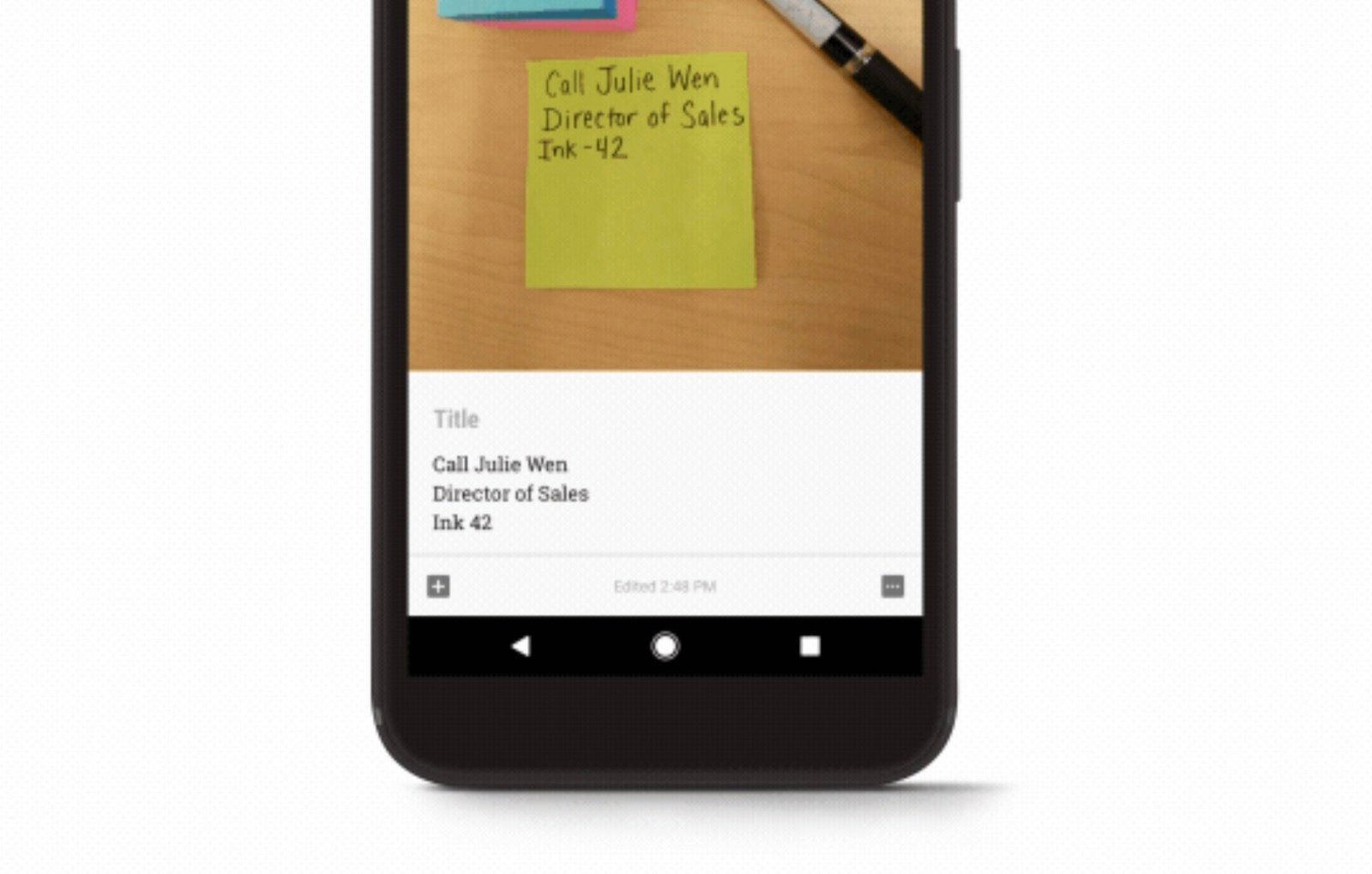 Extraer texto de imágenes en Google Keep