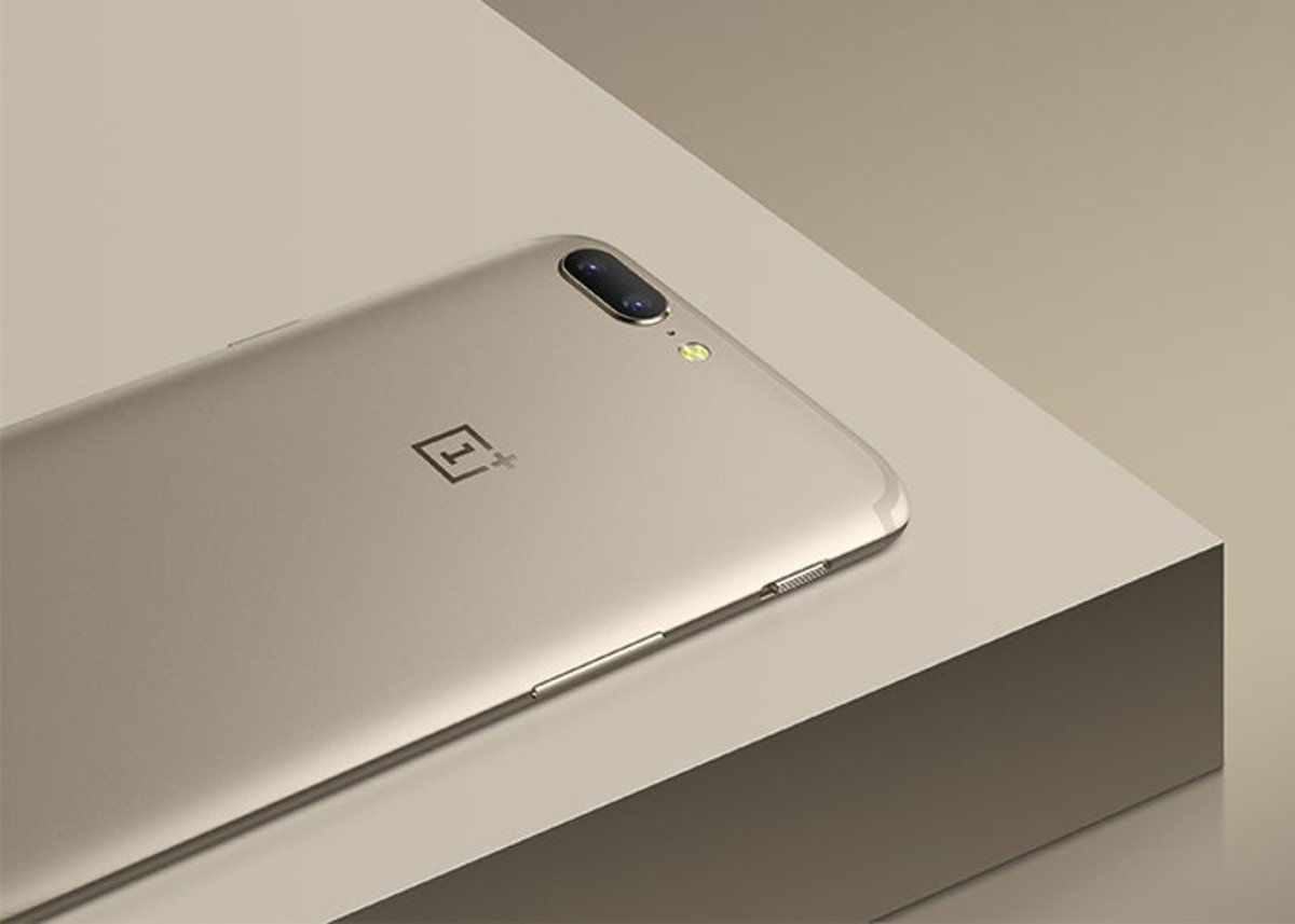 OnePlus 5 dorado