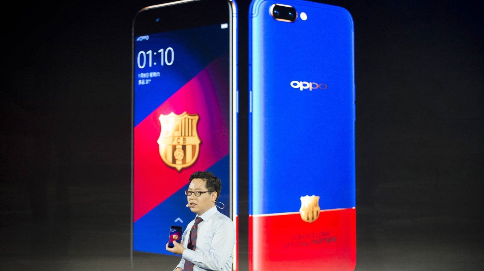 oppo r11 fc barcelona
