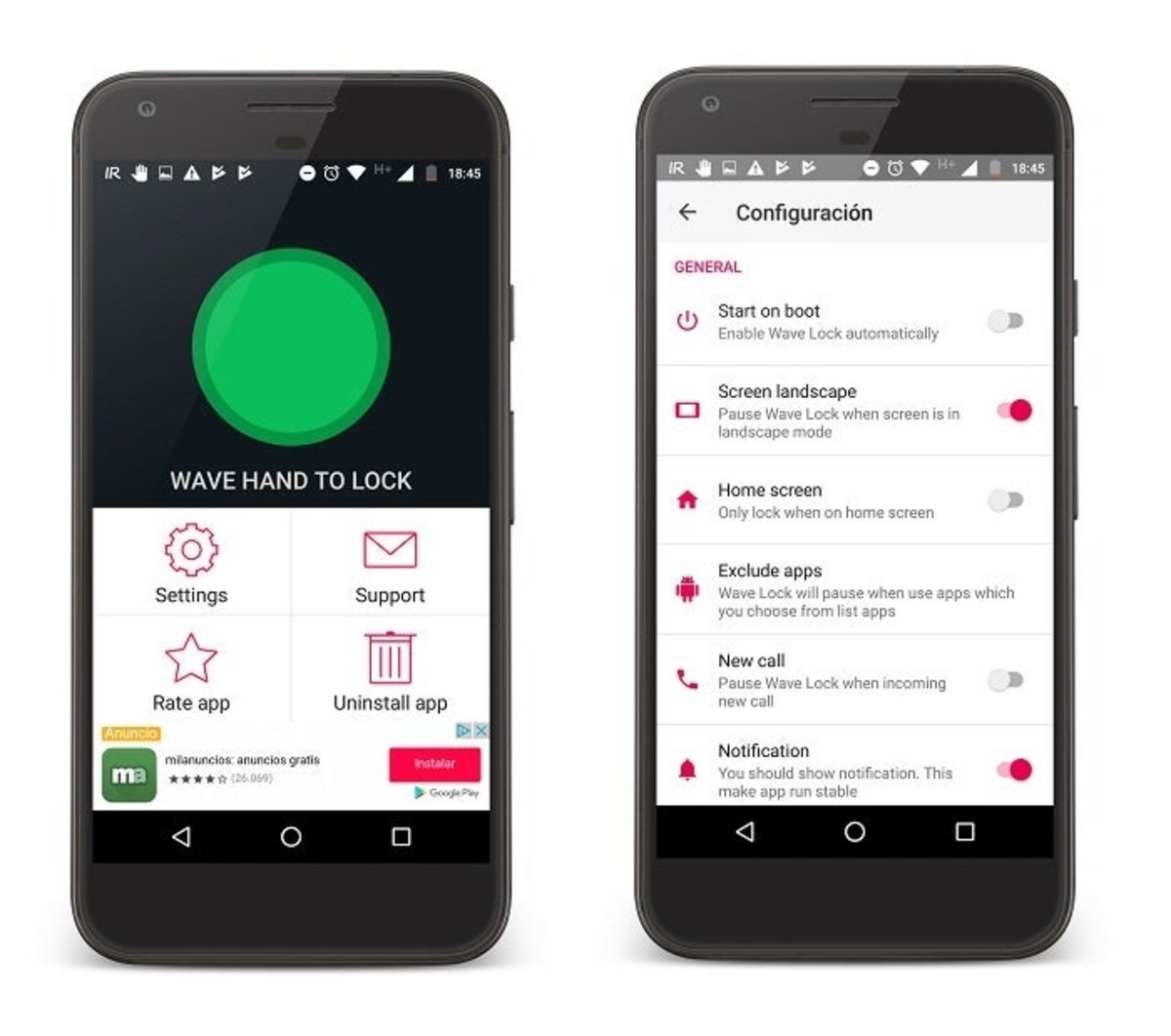 sensor android app