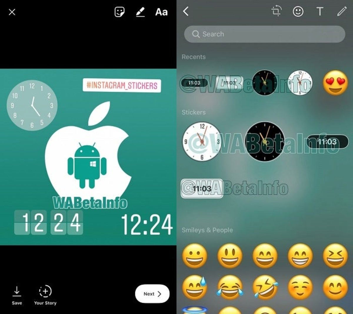 WhatsApp tendrá los stickers de Instagram