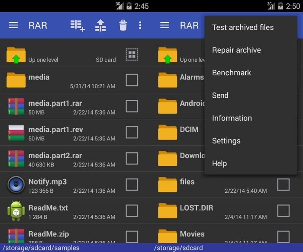 winrar android app