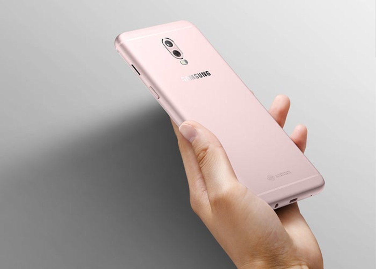 Samsung Galaxy C8 e n color rosa