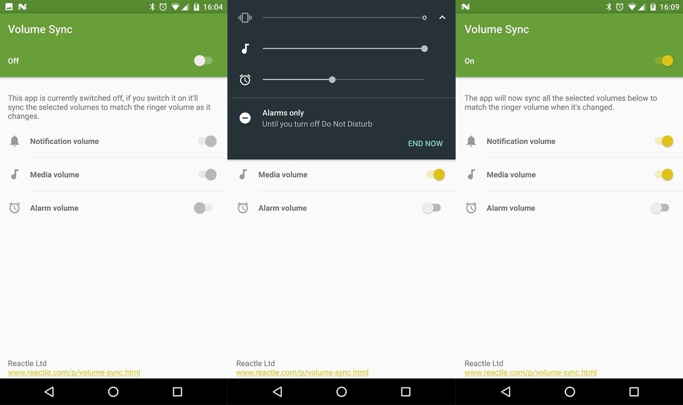 Volume Sync para Android