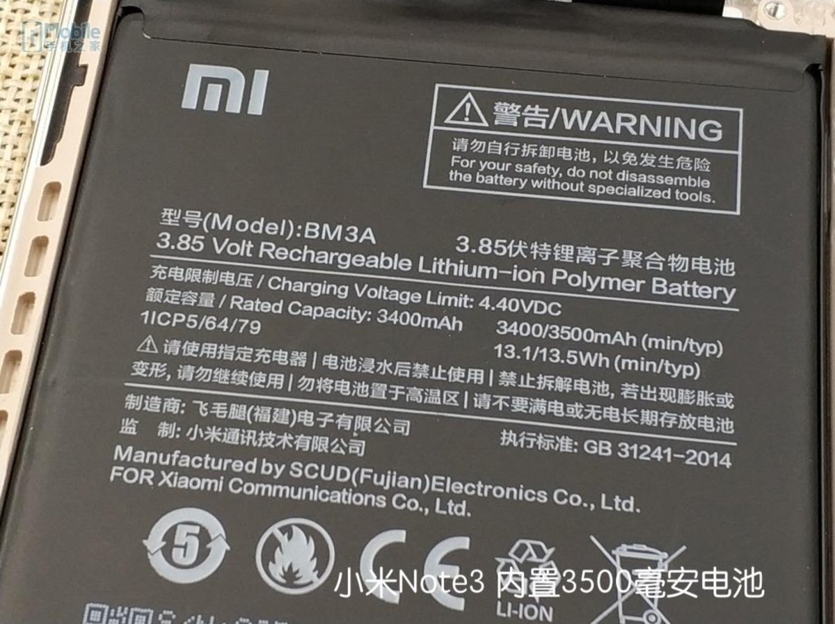 Xiaomi Mi Note 3 Teardown (19)