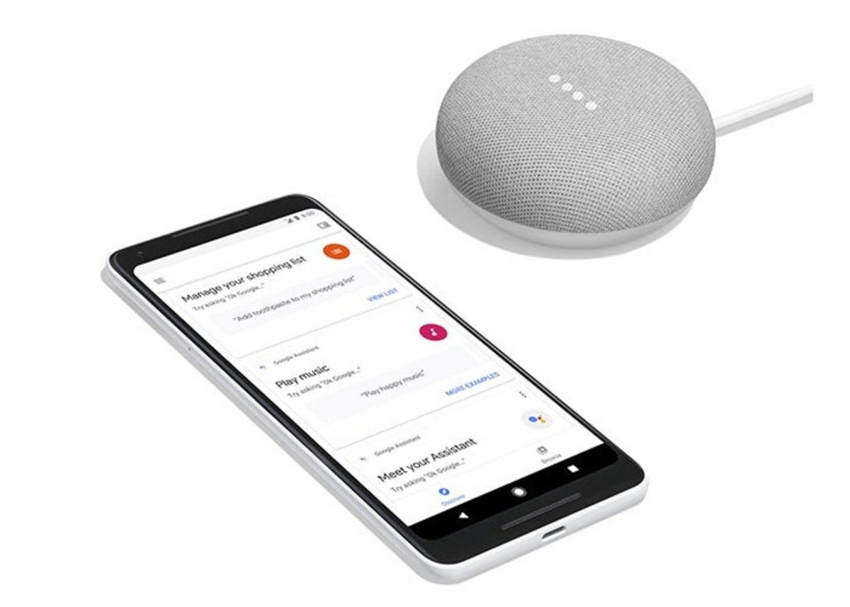 Google Home MIni y Pixel 2 XL filtrados