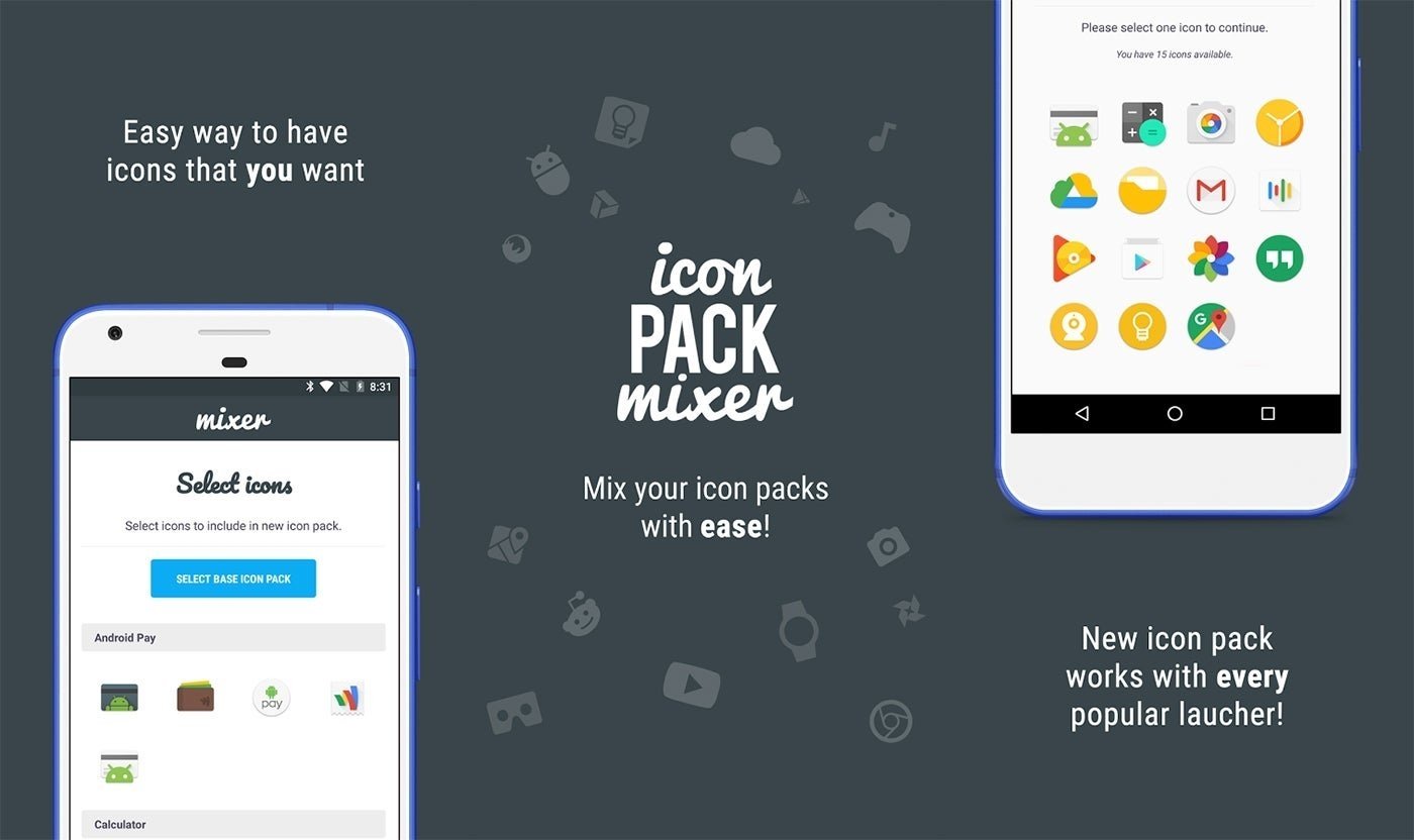 Icon Pack mixer