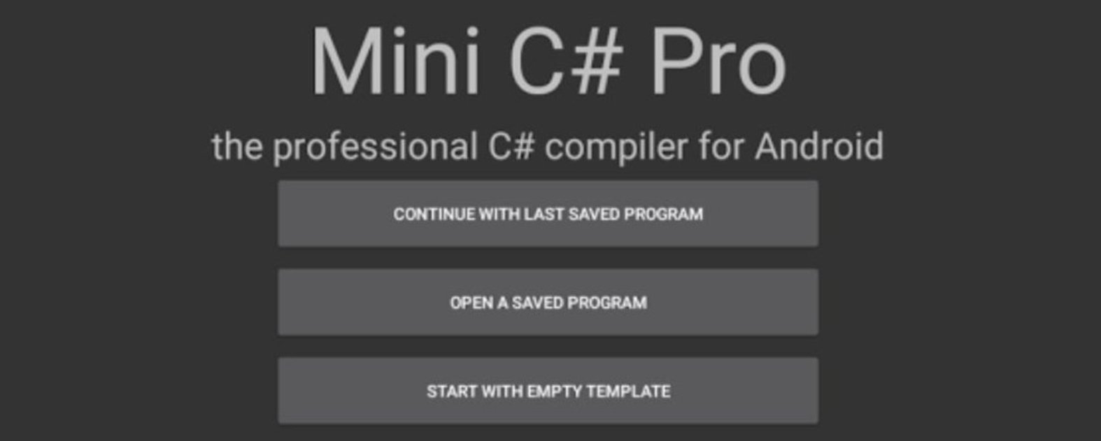 Mini C#Pro