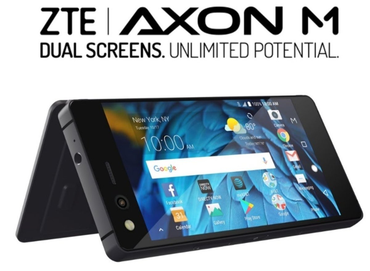 ZTE Axon M con pantalla plegable
