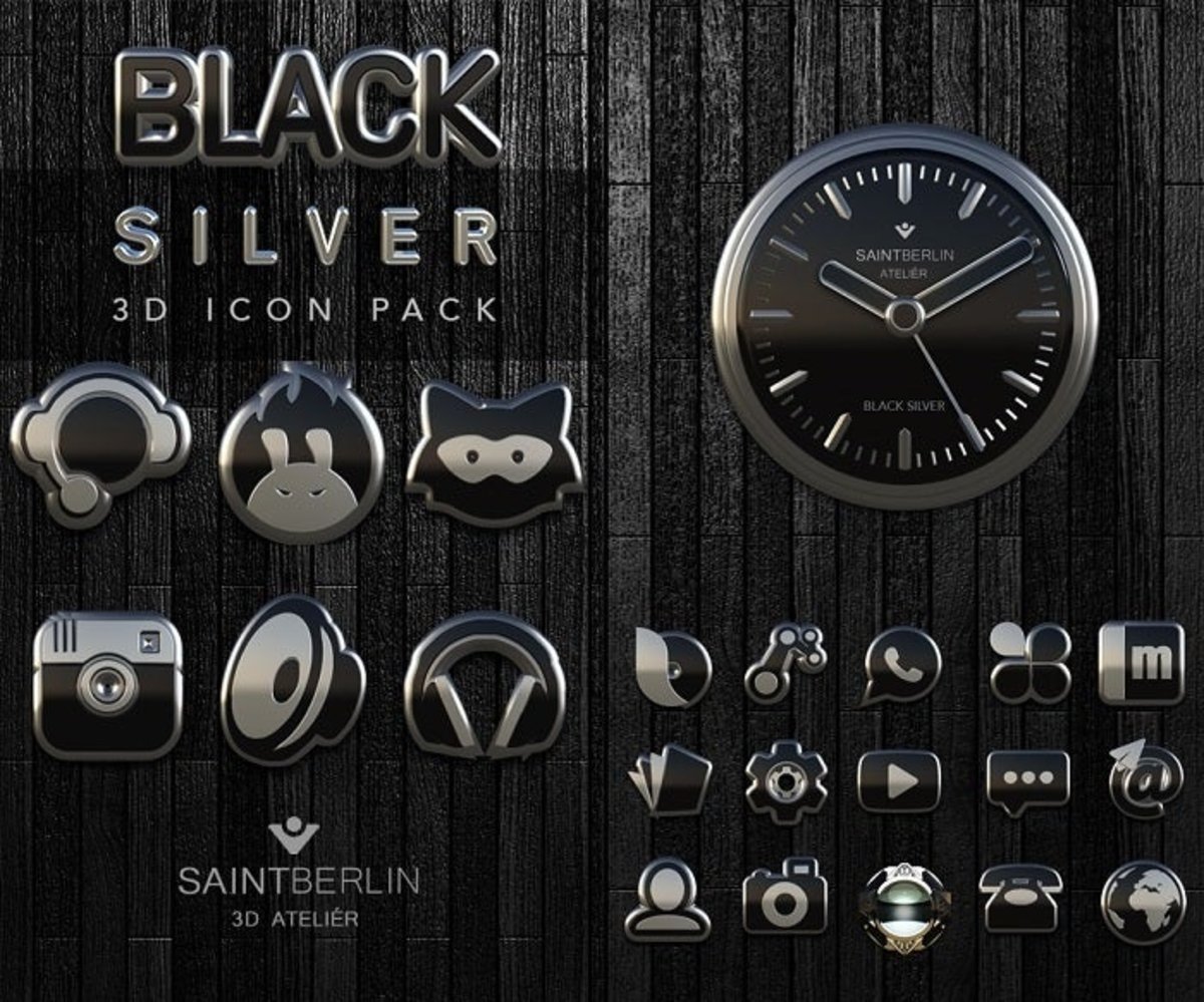 black silver