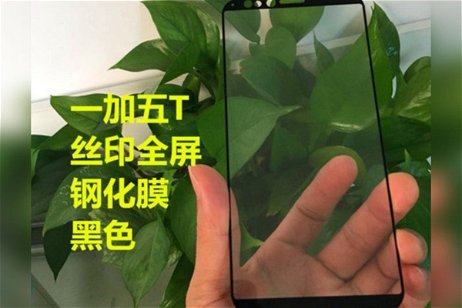 El diseño frontal del OnePlus 5T queda al descubierto en una imagen filtrada