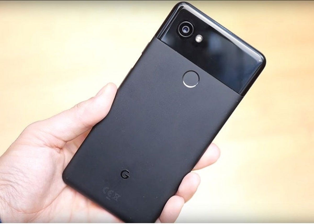 Google pixel 2 destacada trasera