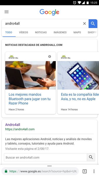 Así es el nuevo diseño redondeado de la web de Google que pronto verás en tu móvil