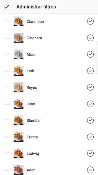 Cómo activar y desactivar los filtros en Instagram