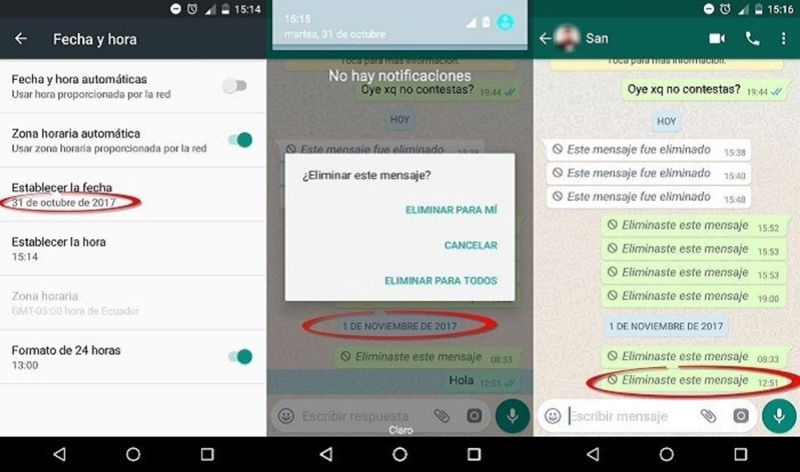 Así Puedes Eliminar Un Mensaje Enviado Hace Una Semana En Whatsapp 6143