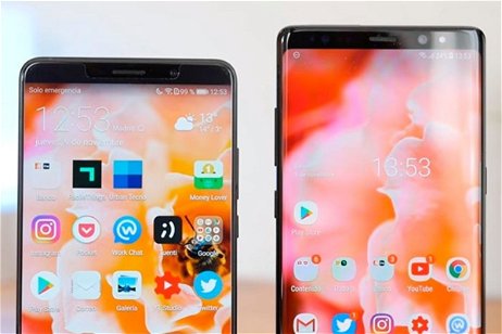 Huawei Mate 10 vs Samsung Galaxy Note 8, comparativa: ¡los titanes de Android a escena!