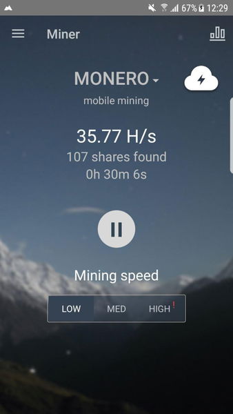 Cómo conseguir Bitcoin minando con tu móvil Android