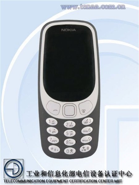 El nuevo Nokia 3310 4G pasa por TENAA y revela todas sus especificaciones
