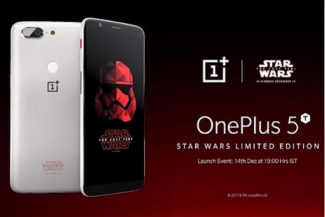 Más información sobre el OnePlus 5T Star Wars Edition, ¡esta es su fecha de presentación!