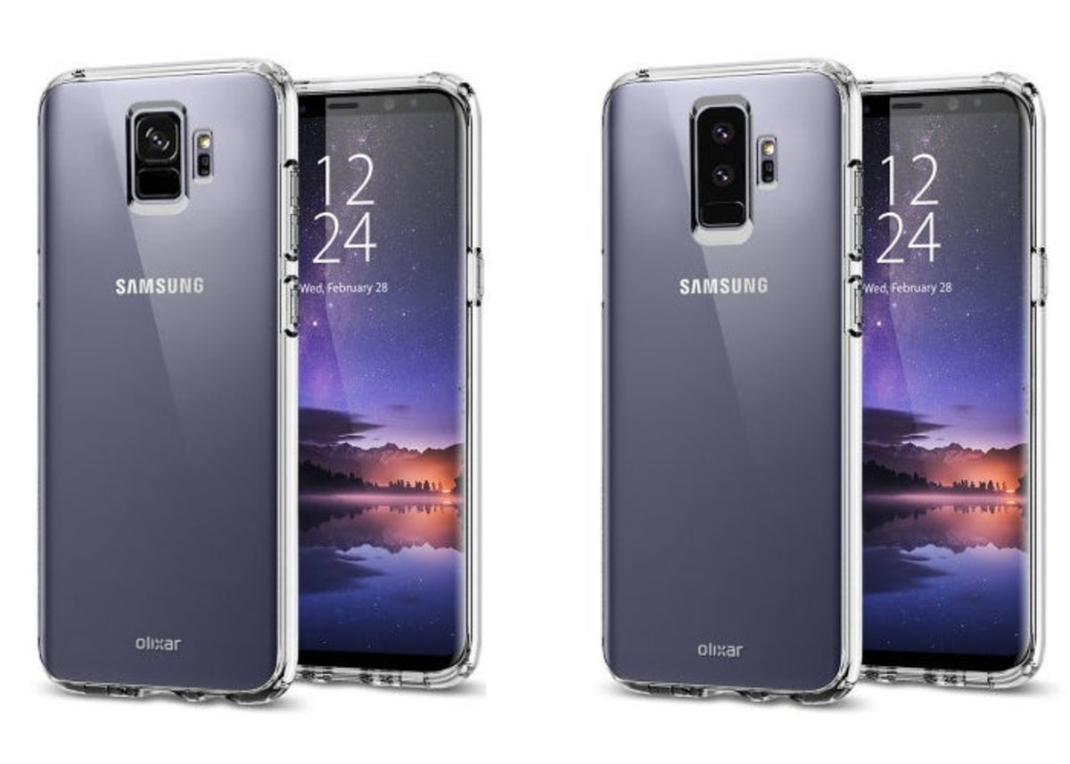 Samsung Galaxy S9 y S9+, imagen con funda