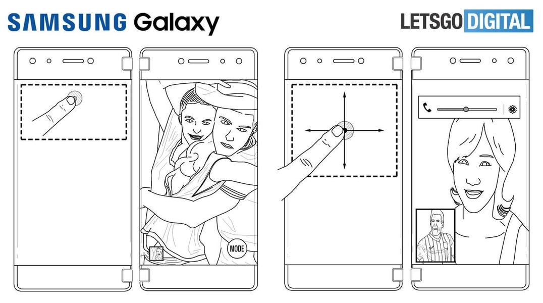 La última patente de Samsung muestra un smartphone con dos pantallas enfocado a juegos