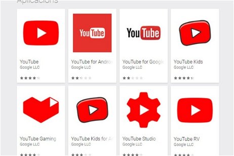 Estas son todas las aplicaciones de YouTube que hay en Google Play