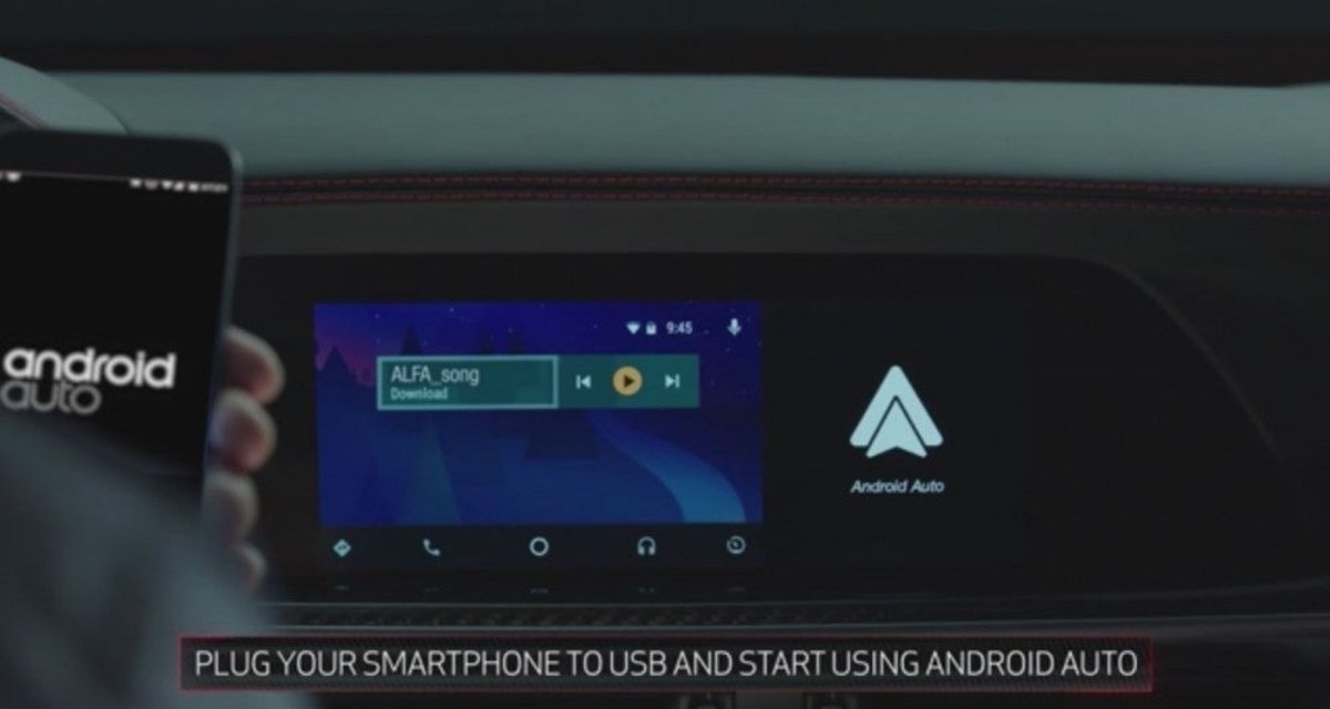 Alfa Romeo con Android Auto