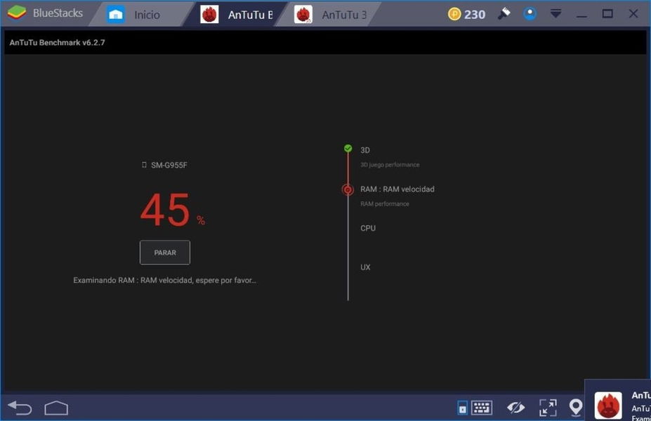 ¿Qué pasa si instalas AnTuTu Benchmark en un emulador de Android?
